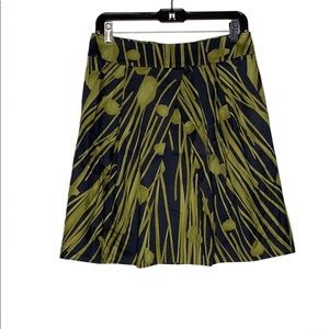 Kenneth Cole Reaction Grass A Line Mini Skirt Size 2